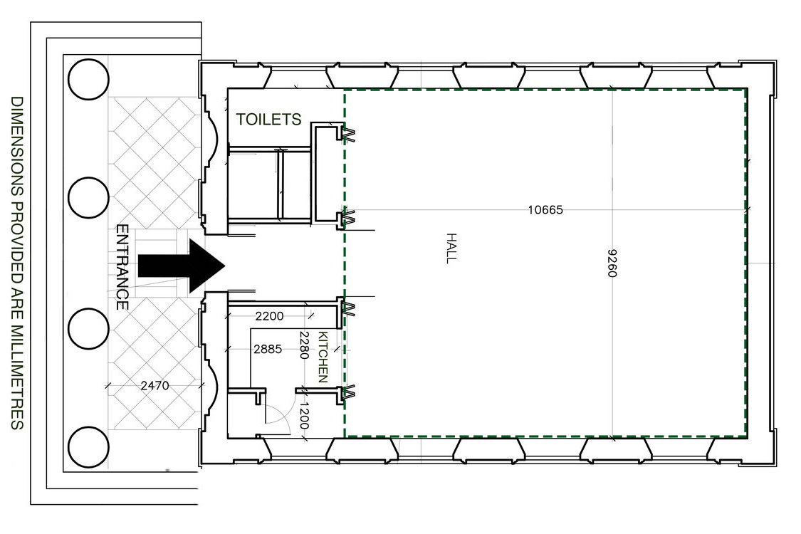 Plan of the space